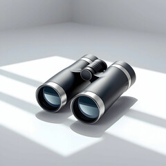 Fototapeta premium pair of sleek modern binoculars