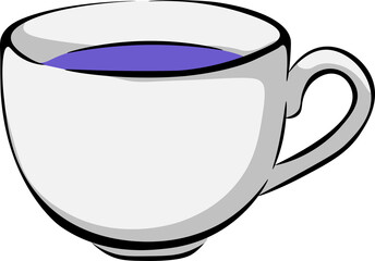 Cup of Blueberry Drink
