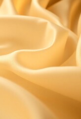 close up view of a yellow fabric