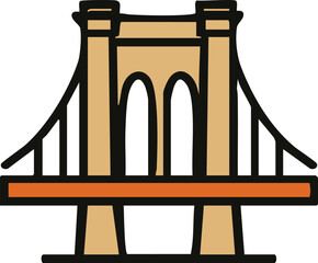 Brooklyn Bridge Icon