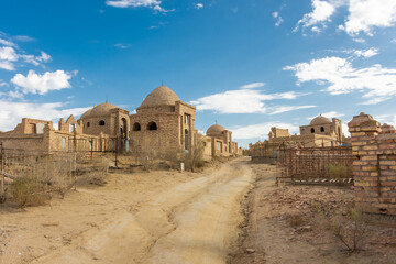 Mizdakhan Necropolis, ancient archeological site in Karakalpakstan,  Uzbekistan
