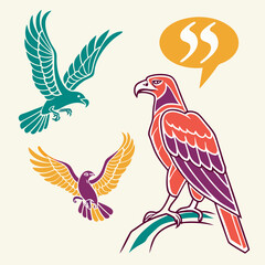 Obraz premium bird of prey
