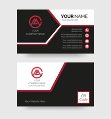 The Corporate Business Card / Clean & Creative Modern Corporate Business Card.	