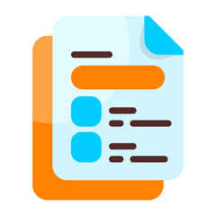 Fototapeta premium Workplace Policy Colorful Icon