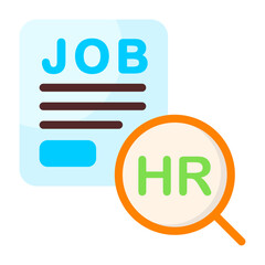 Job Posting Colorful Icon
