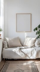 Light-filled room with a minimalist aesthetic.