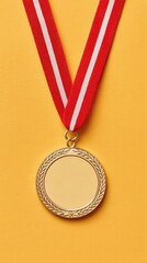 Gold Award Medal for Excellence in Sports Achievement and Recognition