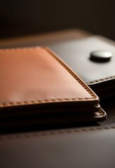 wallet sitting on top of a table