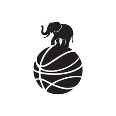 Elephant Balancing on a Ball