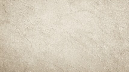 Soft cream leather texture with natural wrinkles and subtle creases close-up detail showing material�s organic patterns and tactile surface characteristics.