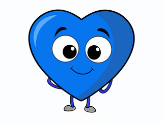 funny cartoon heart