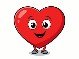 funny cartoon heart