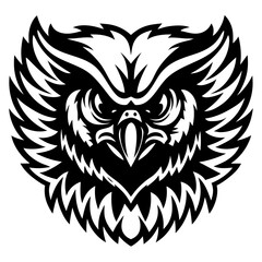 Fototapeta premium flying owl