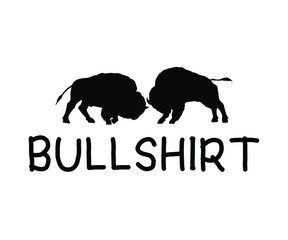 Bullshirt best farming tee vector