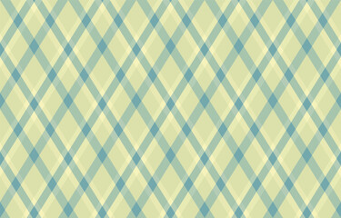 Argyle pattern of geometric rhombus. Harlequin check wallpaper design. Classic diamond shaped textile material for web background, print fabric clothing, sweater, wrapping paper, gift card, invitation