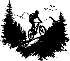 bike, bicycle, silhouette, sport, vector, motorcycle, cycling, biker, cyclist, motocross, race, jump, illustration, extreme, ride, black, mountain, cross, cycle, child, speed, motor, rider, motorbike,