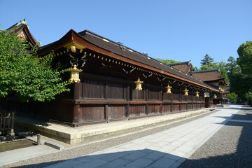 Fototapeta premium 北野天満宮 東回廊 京都市上京区