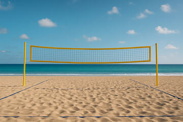 The Perfect Beach Volleyball Court Awaits