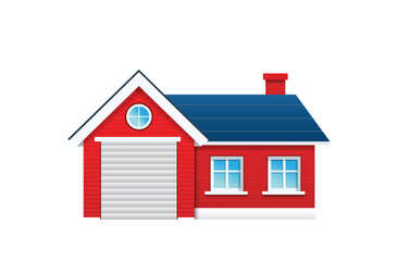 Modern Home Icon, House illustration, building vector