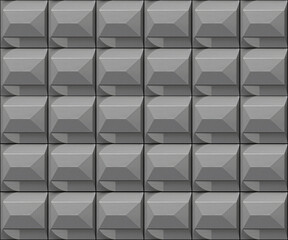 Modern creative seamless geometry 3d pattern. Trendy color white abstract background, geometric abstract geometric print. Monochrome retro texture, hipster fashion design.