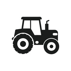 tractor isolated on white background