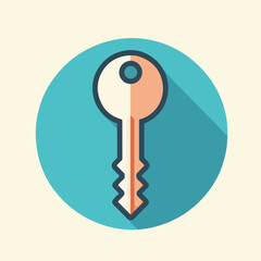 key icon vector illustration