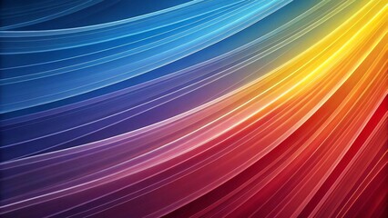 Abstract Colorful Swirling Lines Background Vibrant Rainbow Hues