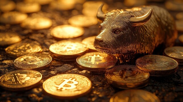 Golden Bull and Bitcoin A Symbol of Crypto Market Growth