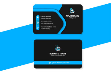 Modern Blue Business Card Template