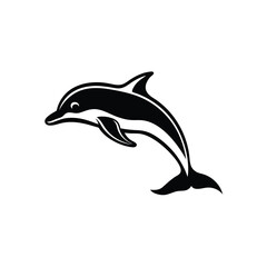 Dolphin Ocean Vector Illustration