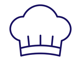 コック帽（シェフハット）のアイコン