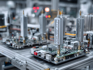 5G small cell radio units aligned in RF testing 