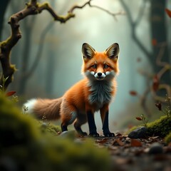 red fox vulpes