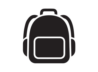 Backpack icon in trendy outline style design. Vector graphic illustration. Backpack icon for website design, logo, app, and ui. .EPS 10	
