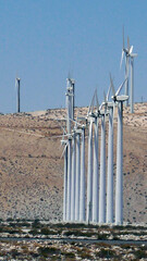 Palm Springs Wind Farm CA 2014