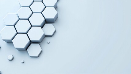 Abstract Hexagon Pattern