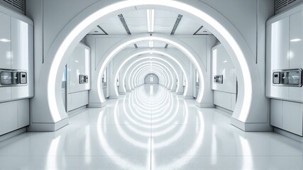 corridor in the airport