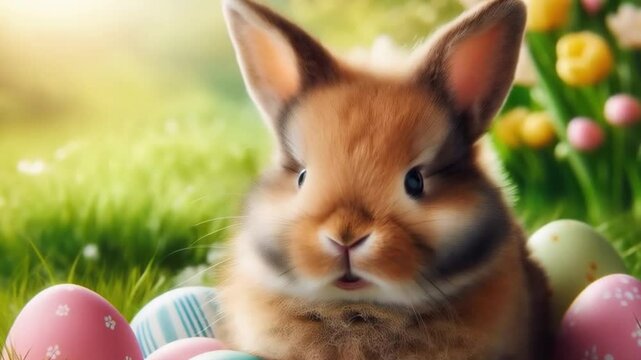 Niedlicher Osterhase