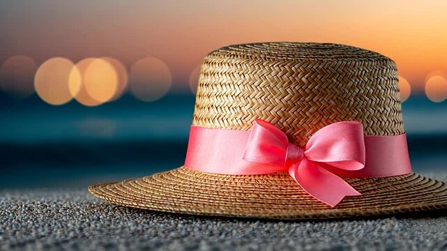 Summer Sunset Beach Hat