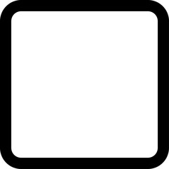 Clean and Simple Web Icon Flat Outline Style for User Interface and Apps