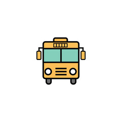 Yellow City Tour Transportation Bus