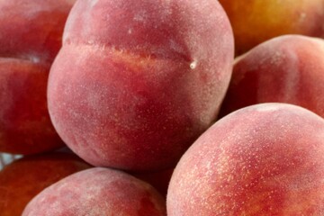 Close up of peaches