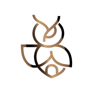 Gold Owl Home Architecture Logo