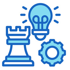 Innovation Strategy  Icon Element For Design	