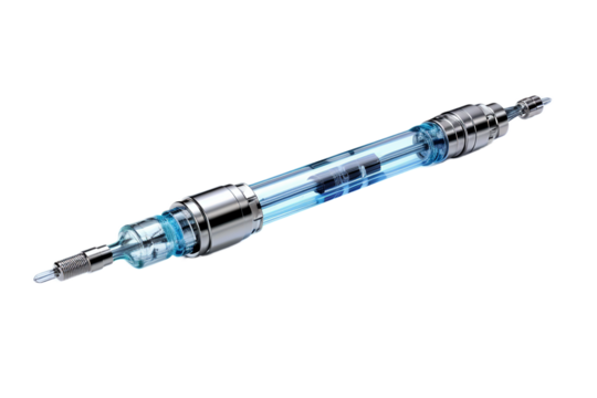 Futuristic Blue Liquid Glass Device 3d tool metal 