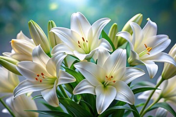 bouquet of white flowers