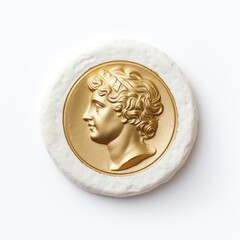 Bronze money woman gold.