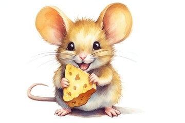 Holding rodent animal mammal.