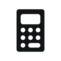 Flat Calculator Icon – Perfect for Finance, Accounting, School, and Office Use