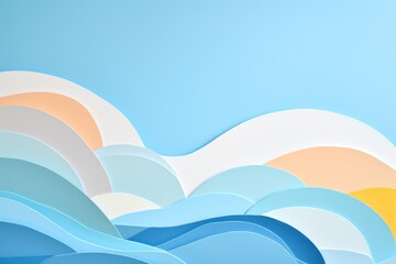 Fototapeta premium Blue sky outdoors nature.